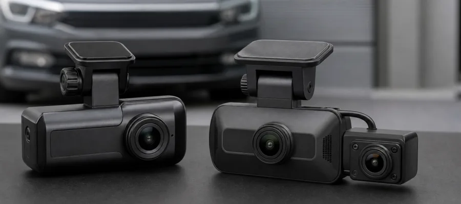 Dashcam mit Frontkamera oder Dual-Kamera: Welche Loesung ist besser?